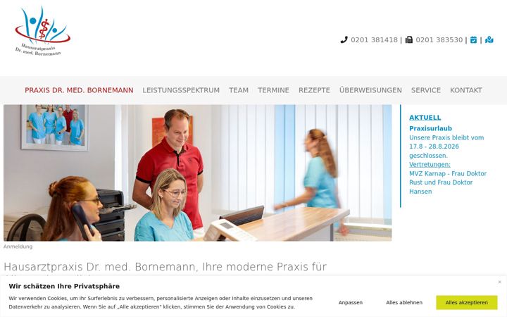 Ekrānuzņēmums no arztpraxis-bornemann.de