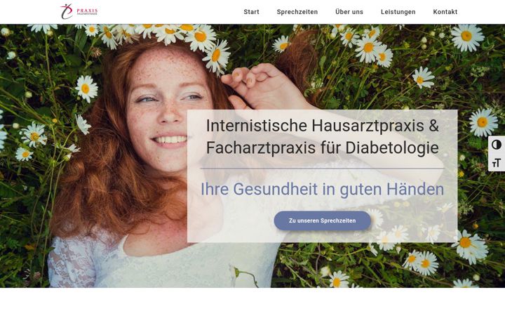 Screenshot of arztpraxis-wittstock.de