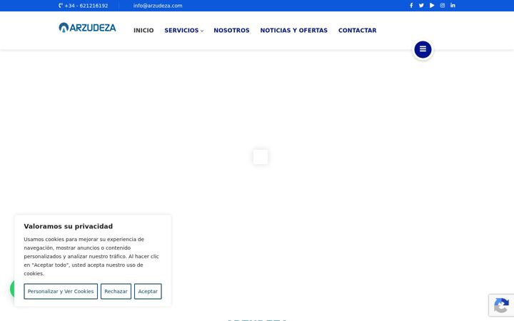 Snímek obrazovky arzudeza.com