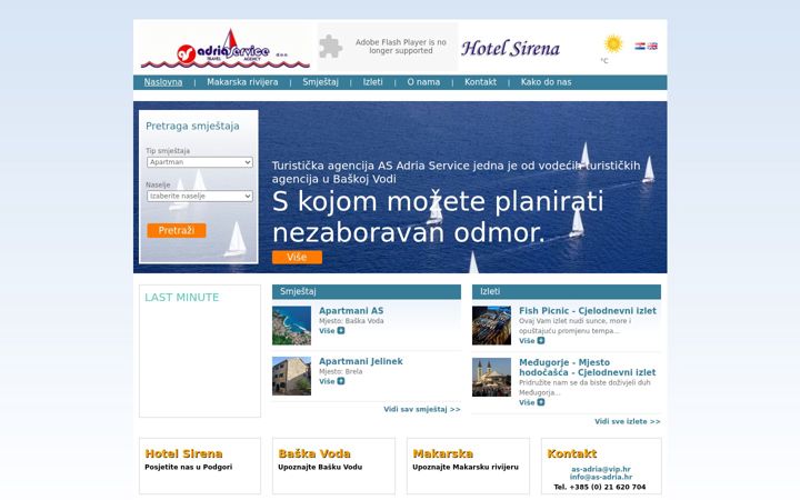 Screenshot of as-adria.hr