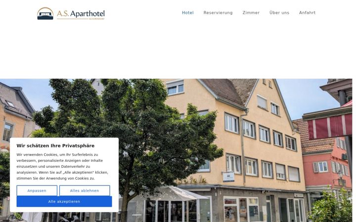 Snimka zaslona za as-aparthotel.de