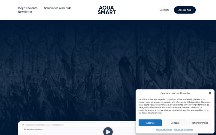 Screenshot of as-aquasmart.com