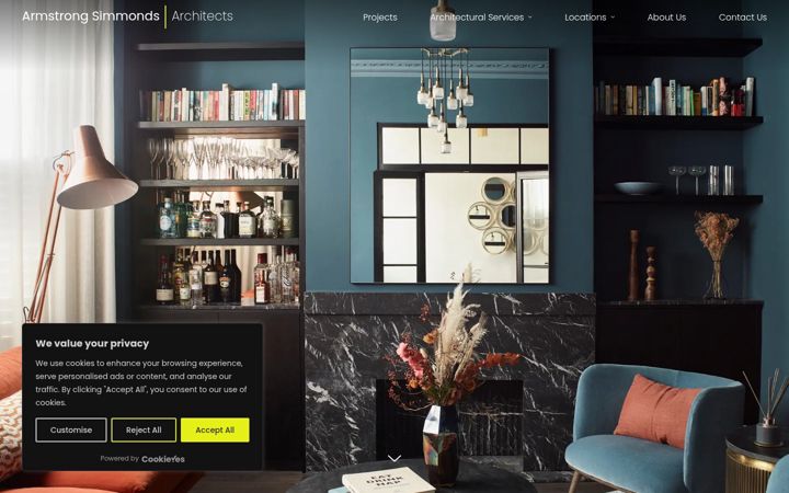 Screenshot di as-architects.co.uk