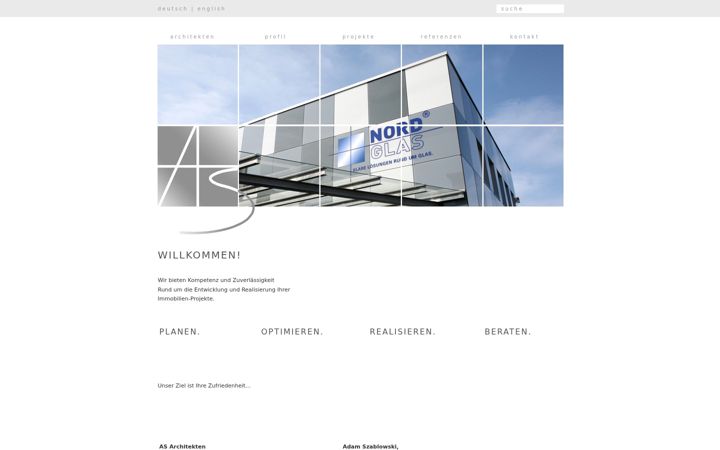 Screenshot di as-architects.de