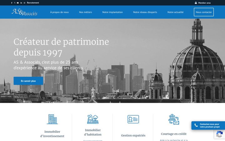 Screenshot of as-associes.com