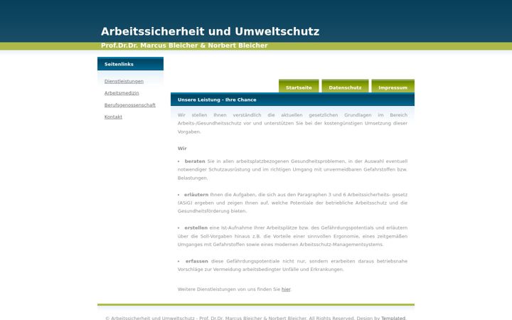 Screenshot of as-bleicher.com