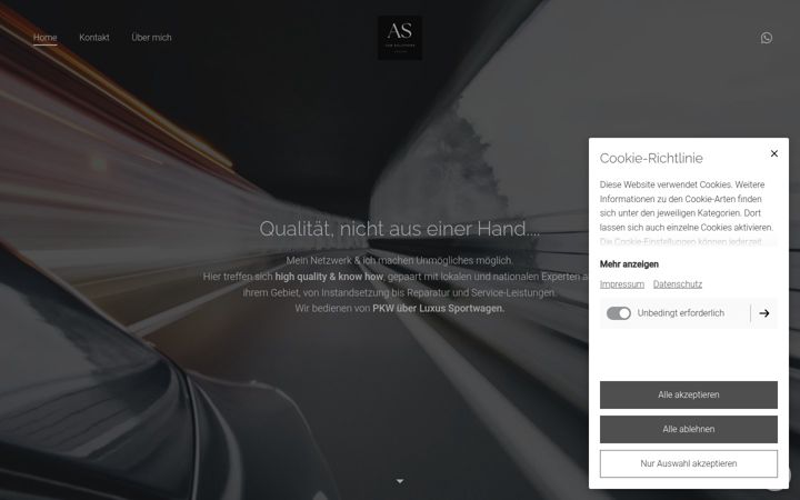 Screenshot of as-carsolutions.me