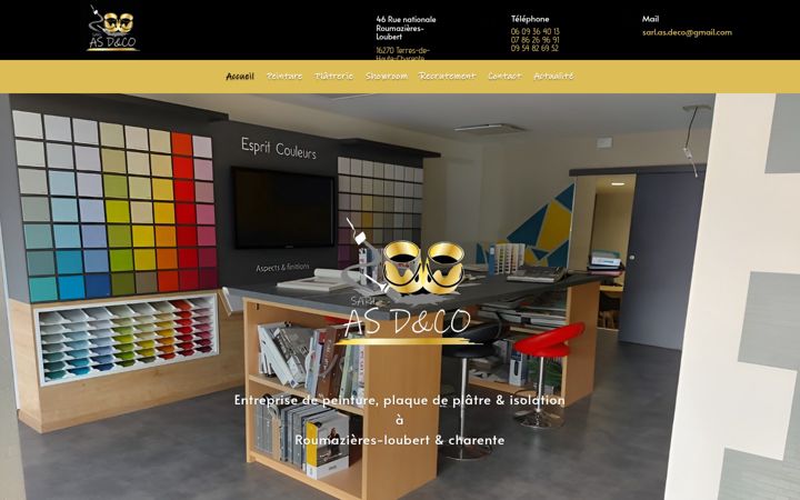 Skjermbilde av as-deco-charente.fr