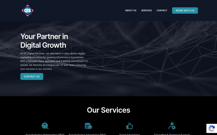 Screenshot of as-digitalservices.com