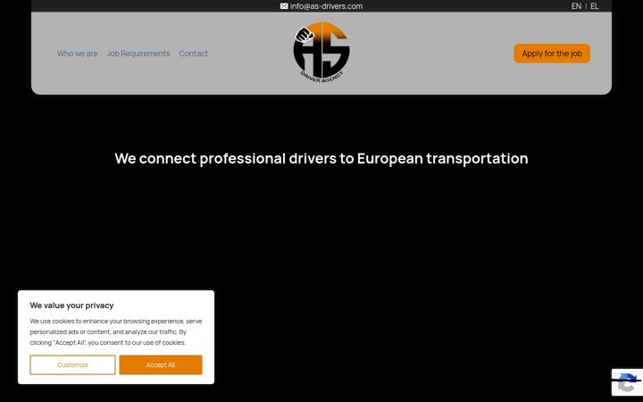 Screenshot of as-drivers.com