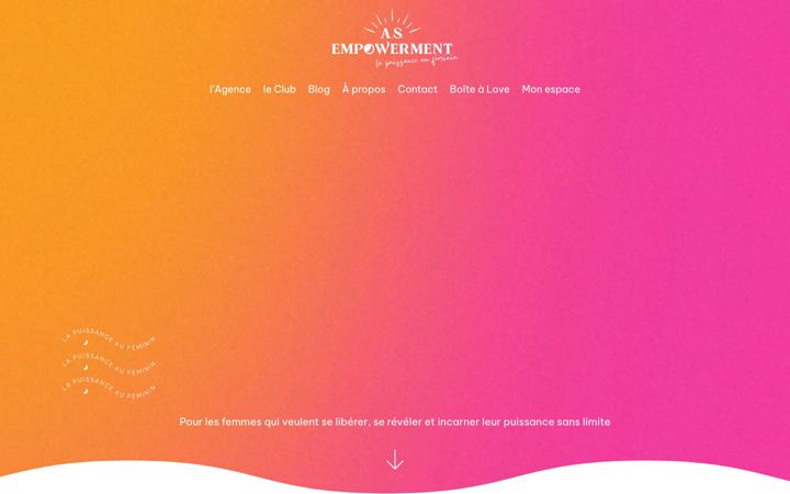 Skærmbillede af as-empowerment.com