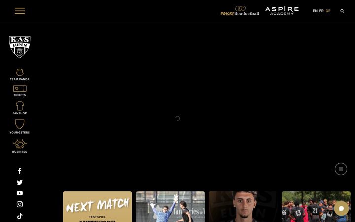 Screenshot ta' as-eupen.be