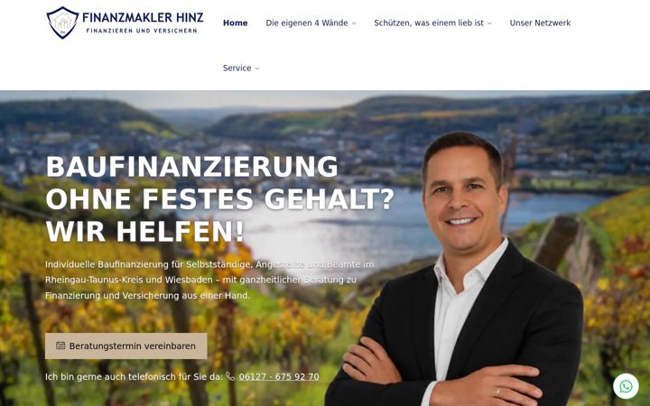 Snímek obrazovky as-finanzberatung.de