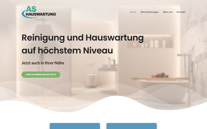 Screenshot of as-hauswartung.ch