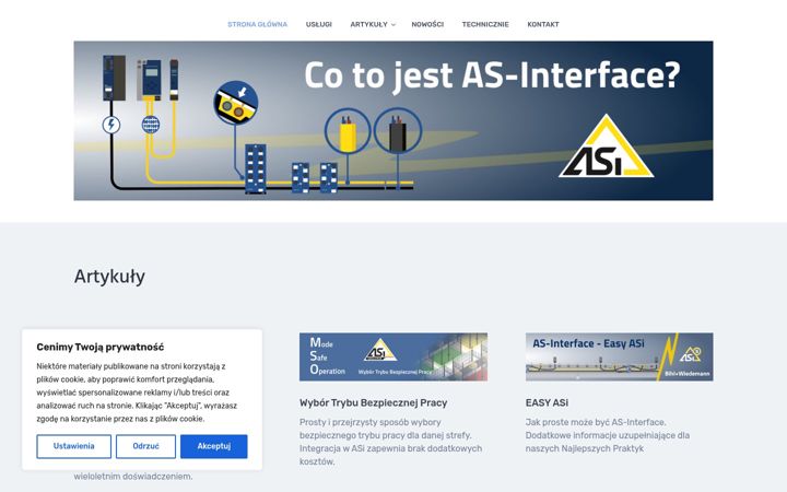 Screenshot of as-i.pl