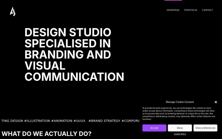 Screenshot of as-identity.com