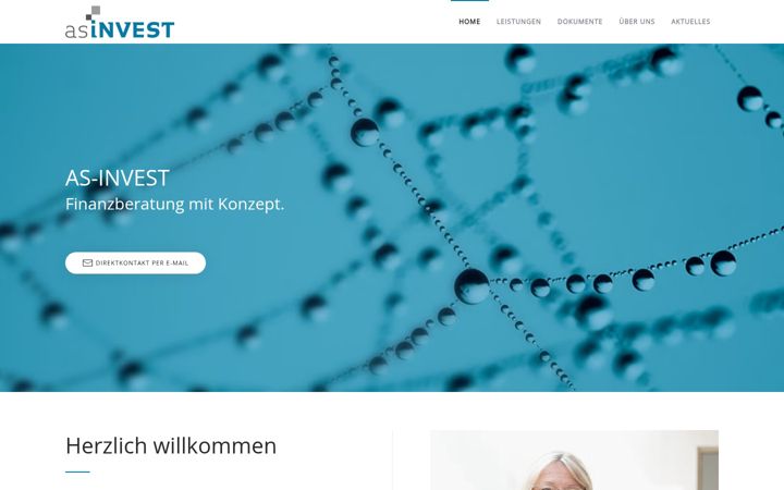 Screenshot of as-invest.de