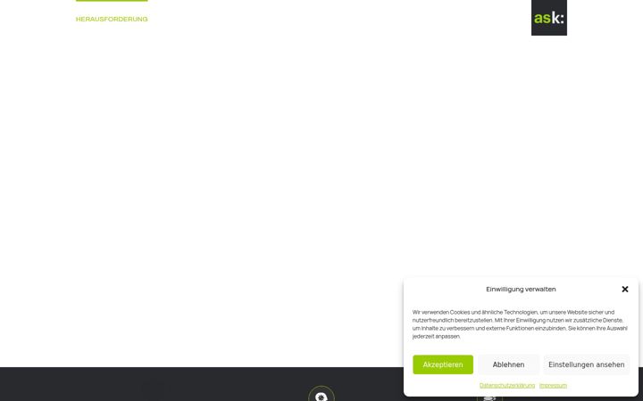 Screenshot of as-k.me