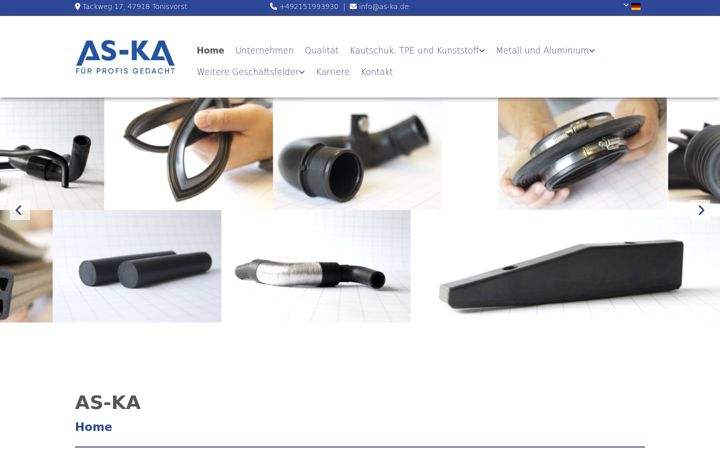 Screenshot of as-ka.de