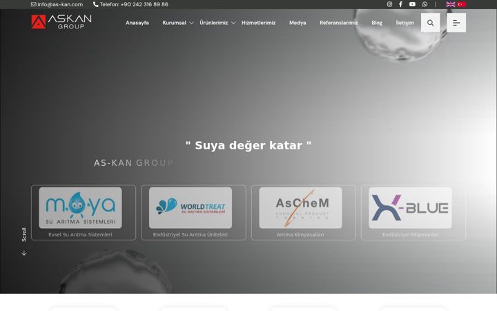 Screenshot of as-kan.com