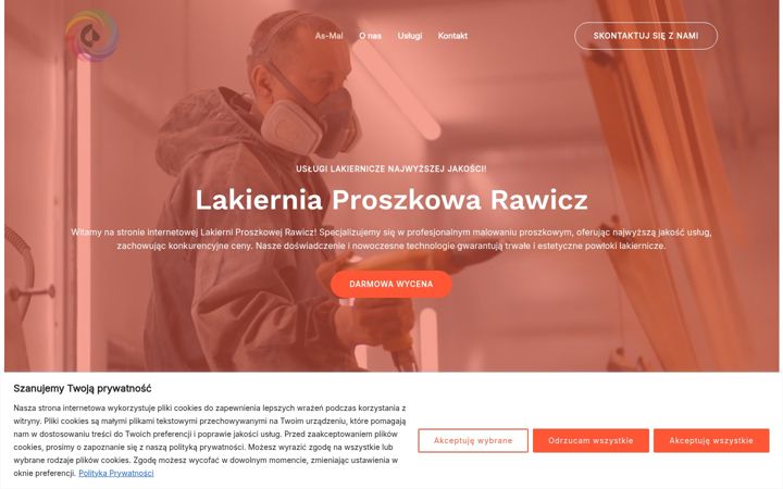 Screenshot of as-mal.pl