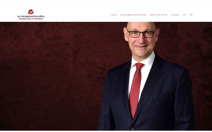 Skærmbillede af as-managementconsulting.com