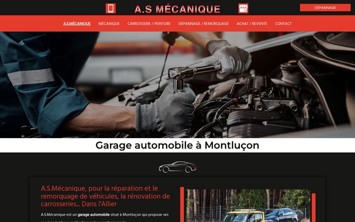 Screenshot του as-mecanique-montlucon.fr