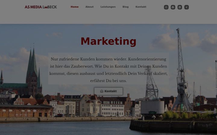 Snimka zaslona za as-media-luebeck.de
