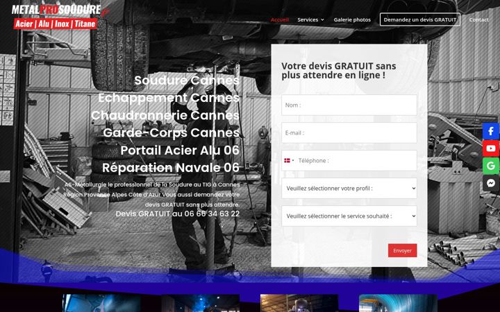 Screenshot of as-metallurgie.fr