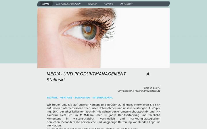 Screenshot ta' as-mtm.de