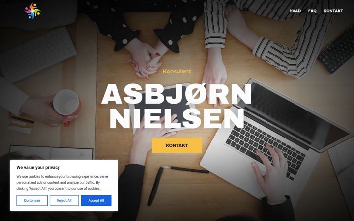 Snimka zaslona za as-ni.dk