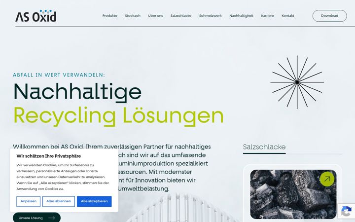 Screenshot of as-oxid.net