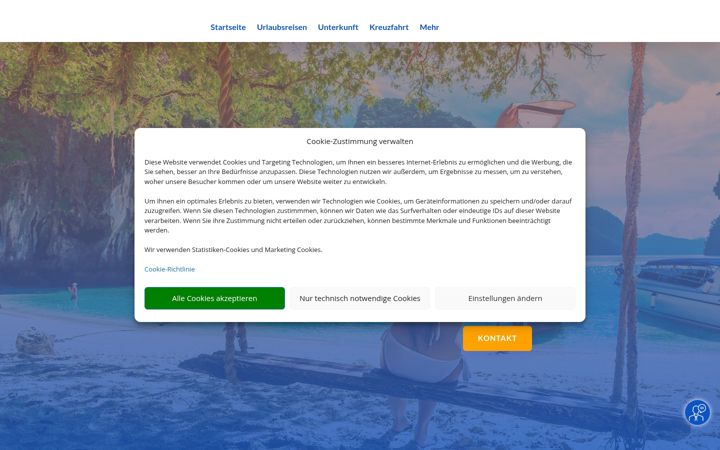 Ekrano kopija as-pauschalreisen.de