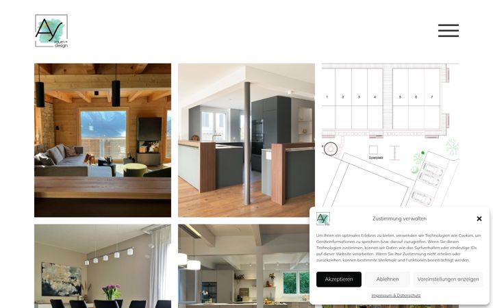 Screenshot of as-raumdesign.ch