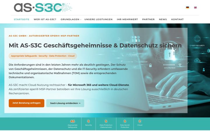 Screenshot of as-s3c.de