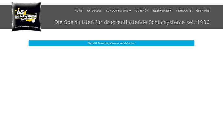 Screenshot of as-schlafsysteme.de