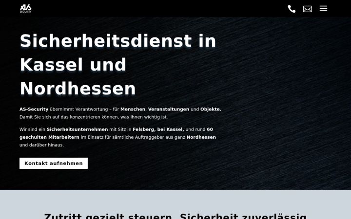 Screenshot of as-security.eu