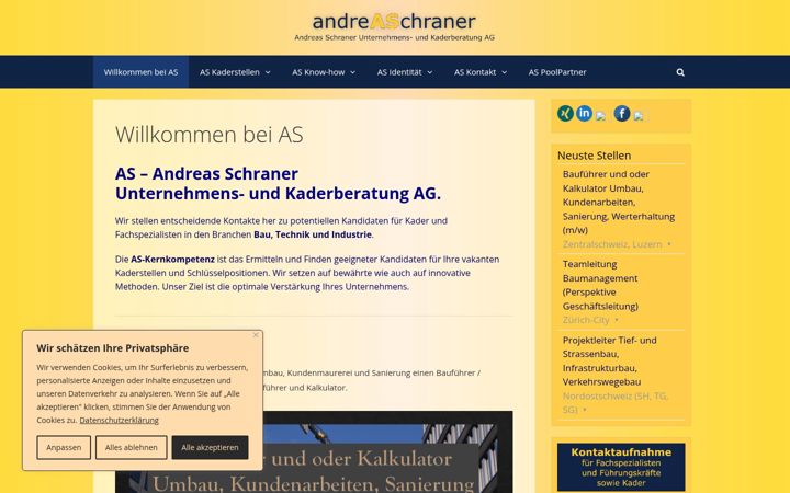 Screenshot of as-u.ch