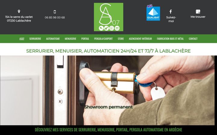 Skjermbilde av as07.fr