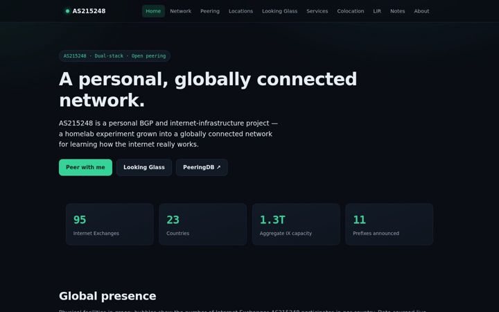 Screenshot of as215248.net