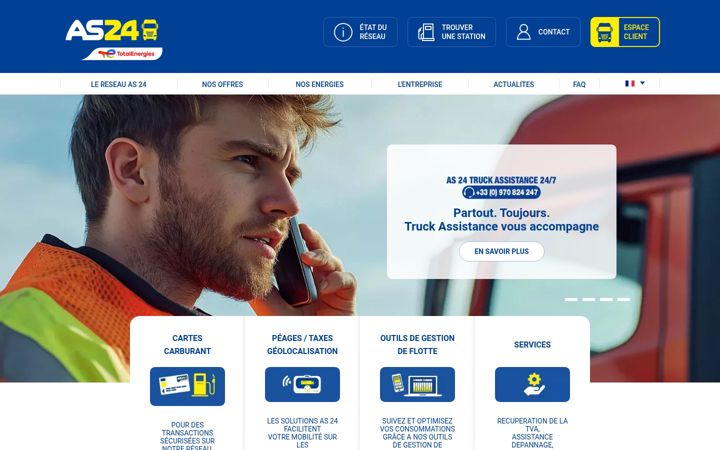 Captura de pantalla de as24.com
