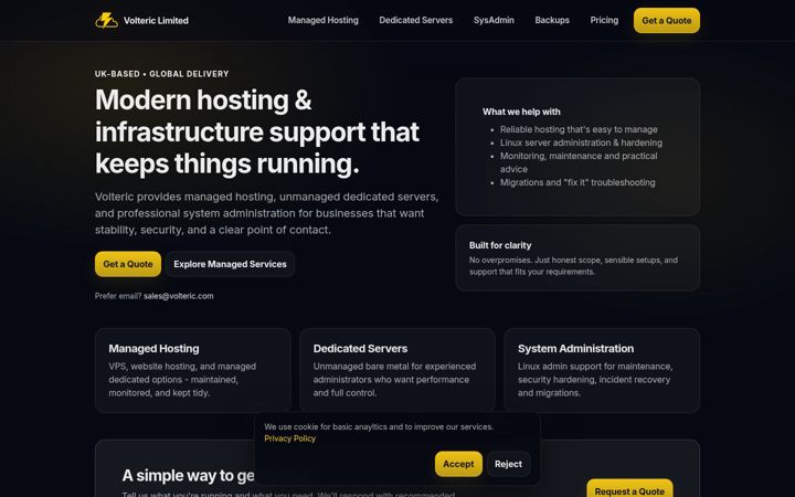 Screenshot of as58052.net