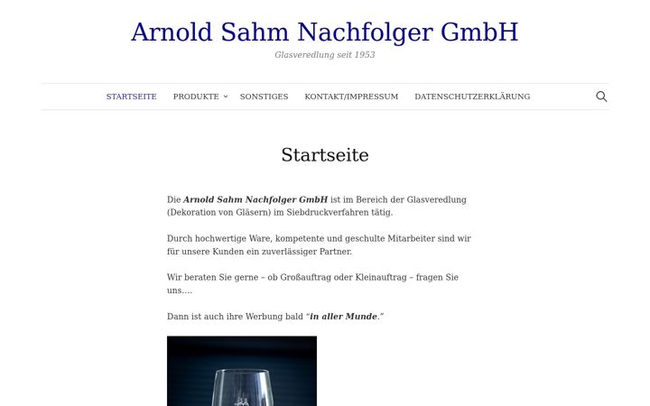 Screenshot του asa-glasveredlung.de