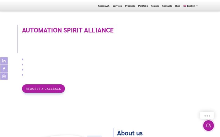 Screenshot ta' asa-project.com