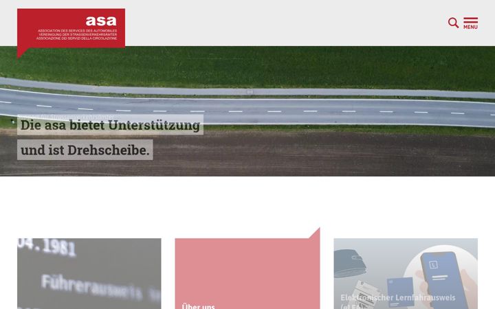 Screenshot of asa.ch