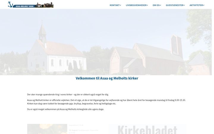 Screenshot of asaa-melholtsogn.dk