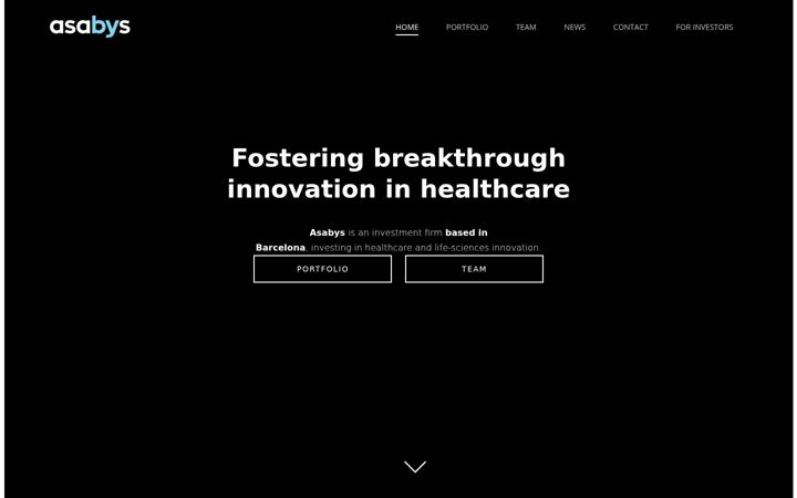 Screenshot ta' asabys.com