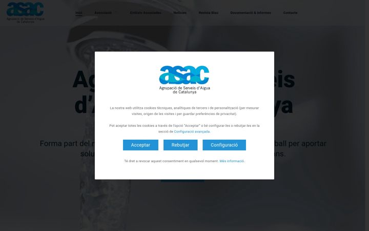 Screenshot stránky asac.es