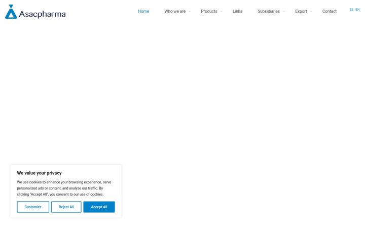 Screenshot stránky asac.net