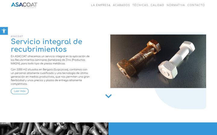Screenshot of asacoat.info